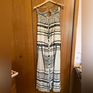 Club Monaco Crepe Maxi-Dress